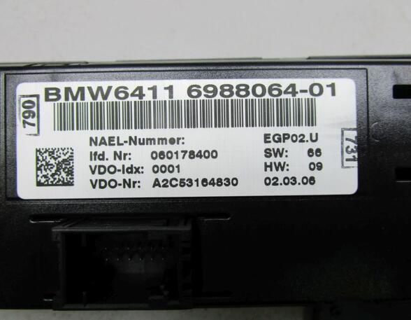 Bedienelement  Klimaanlage  BMW 3 (E90) 318I 95 KW