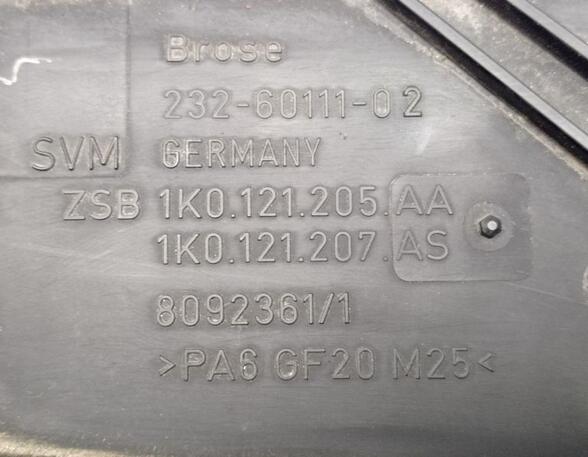 Radiator Electric Fan  Motor VW Golf V Variant (1K5)