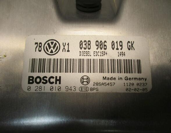 Steuergerät Motor  VW PASSAT VARIANT (3B6) 1.9 TDI 74 KW