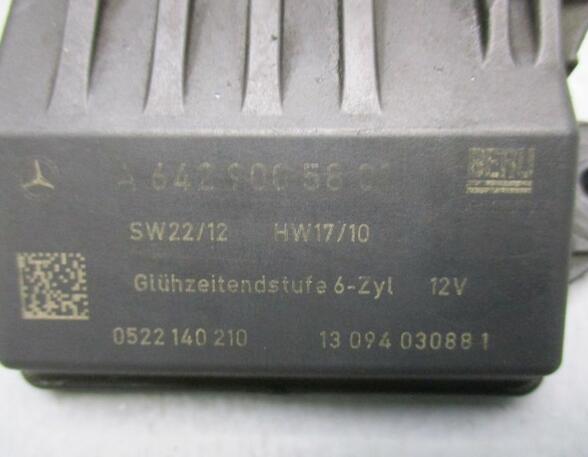Control Unit Preheating Time MERCEDES-BENZ GLK-Klasse (X204)