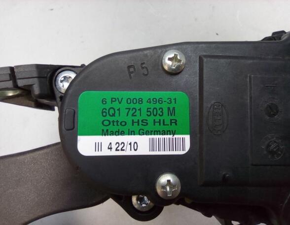 Accelerator pedal SEAT Ibiza IV ST (6J8, 6P8)