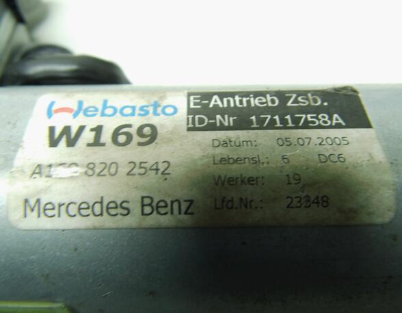 Sunroof Motor MERCEDES-BENZ A-KLASSE (W169)