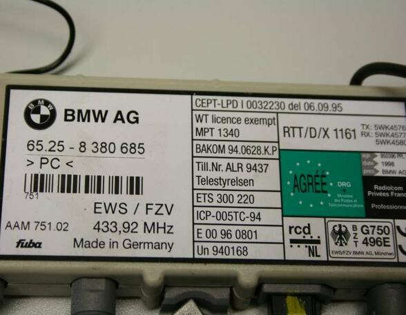 Glow Plug Relay Preheating BMW 7 (E38)