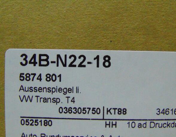 Buitenspiegel VW Transporter IV Kasten (70A, 70H, 7DA, 7DH)
