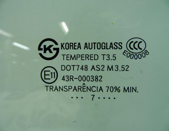 Door Glass KIA CARNIVAL / GRAND CARNIVAL III (VQ)