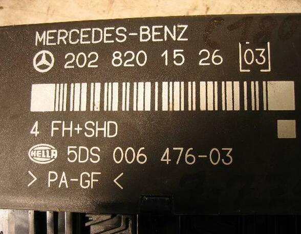 Engine Management Control Unit MERCEDES-BENZ C-KLASSE (W202)