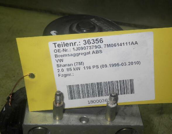 Abs Hydraulic Unit VW Sharan (7M6, 7M8, 7M9)