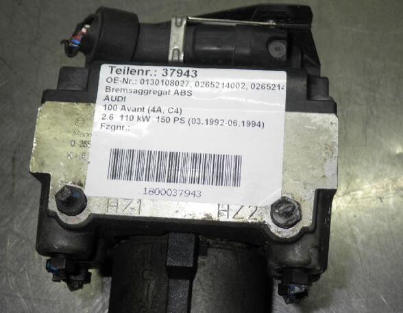 Abs Hydraulic Unit AUDI 100 Avant (4A, C4), AUDI A6 Avant (4A, C4)