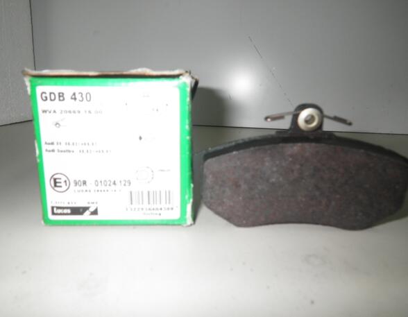 Disc Brake Pad Set AUDI 90 (813, 814, 853)