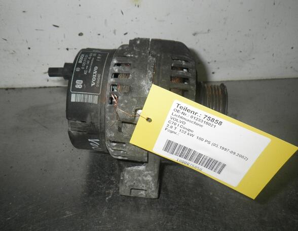 Alternator VOLVO C70 I Coupe (872)