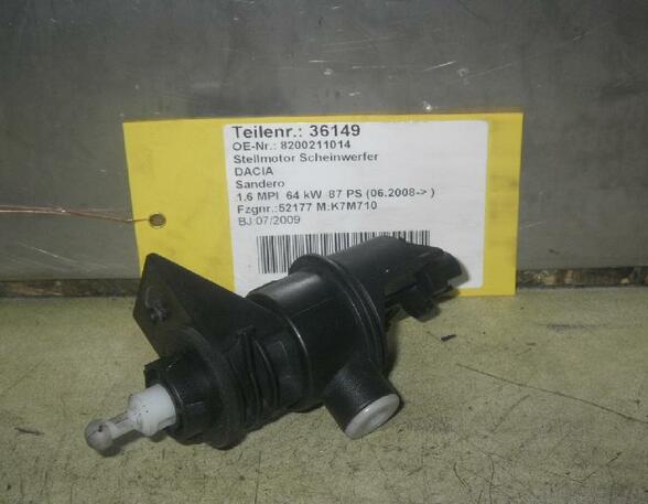 36149 Stellmotor Scheinwerfer DACIA Sandero 8200211014