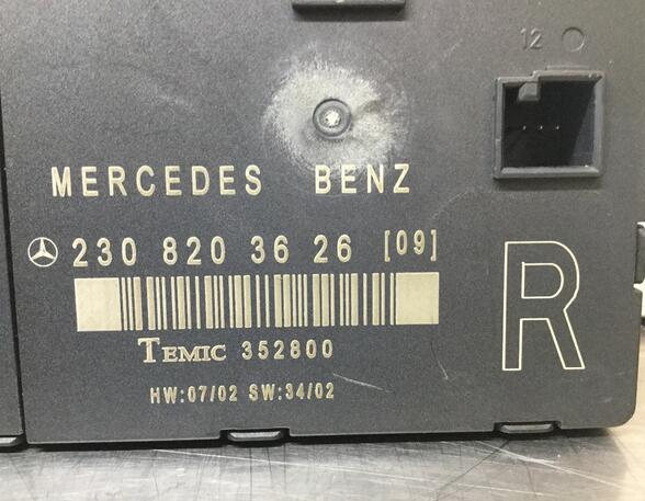 200028 Türsteuergerät MERCEDES-BENZ SL (R230) 2308203626  352800R TEMIC