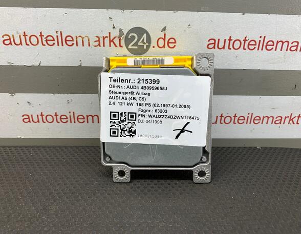 215399 Steuergerät Airbag AUDI A6 (4B, C5) 4B0959655J