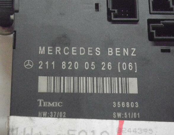 12957 Steuergerät MERCEDES-BENZ E-Klasse (W211) 2118200526