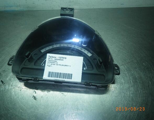 137919 Tachometer CITROEN C2 9652008280