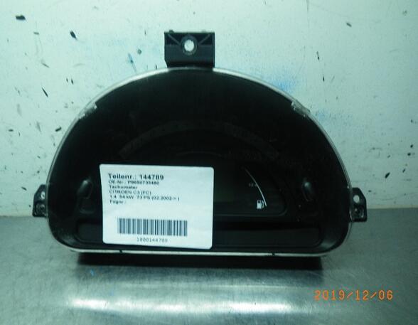 144789 Tachometer CITROEN C3 (FC) P9650735480