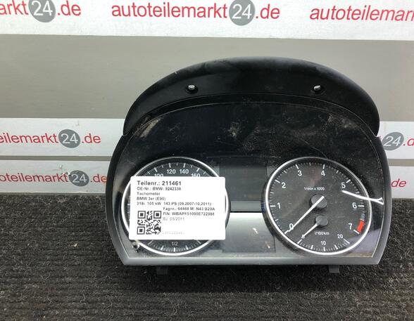 Snelheidsmeter BMW 3er (E90)
