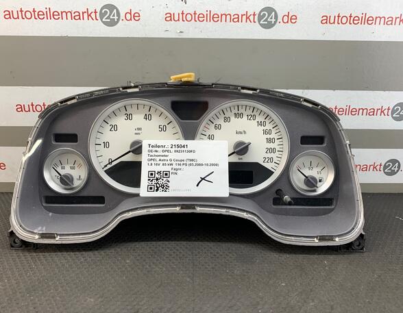 Speedometer OPEL Astra G Coupe (F07)