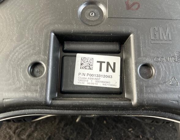 237650 Tachometer OPEL Corsa D (S07) P0013312043