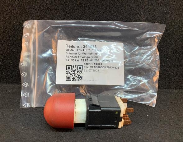 Hazard Warning Light Switch RENAULT Twingo I (C06)