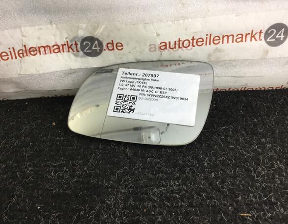 207997 Außenspiegelglas links VW Lupo (6X/6E)