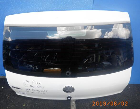 132542 Heckklappe mit Fensterausschnitt VW Fox SchrÃ¤gheck (5Z)