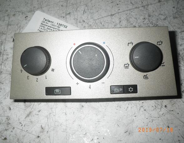 Air Conditioning Control Unit OPEL Astra H Twintop (L67)