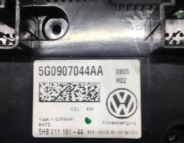 157543 Bedienelement für Klimaanlage VW Golf VII (5G1, BQ1, BE1, BE2) 5G0907044A