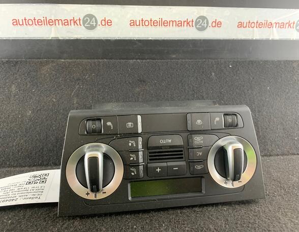 240497 Bedienelement für Klimaanlage AUDI A3 Sportback (8P) 8P0820043BNFKZ