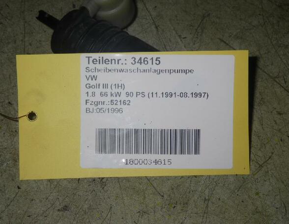 34615 Scheibenwaschanlagenpumpe VW Golf III (1H)