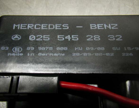 53214 Steuergerät Glühzeit MERCEDES-BENZ A-Klasse (W168) 0255452832
