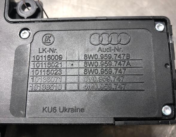 Switch AUDI R8 (4S3, 4SP)