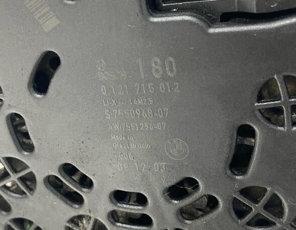 Lichtmaschine Generator Bosch BMW 3er Coupe E92 7 555 926 / 1 715 012