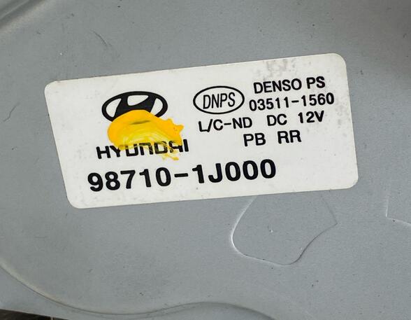 Wischermotor Scheibenwischer Motor hinten HYUNDAI i20 PB 98710-1J000