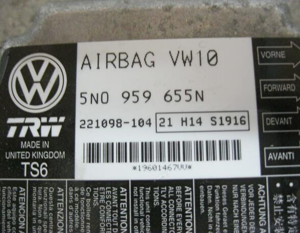 STEUERGERÄT AIRBAG (Sicherheitselektronik) VW Passat Benzin (3C/3CC) 1798 ccm 118 KW 2007>2010