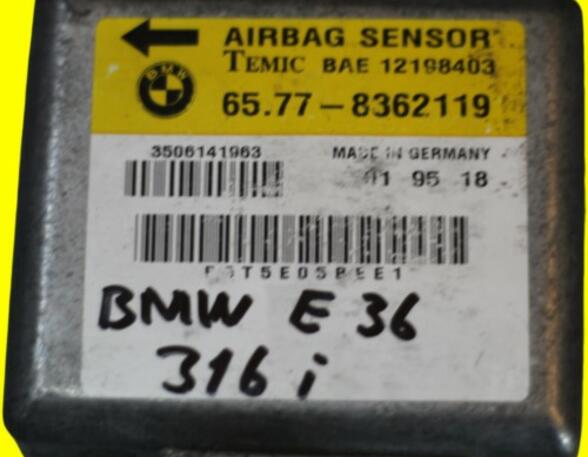 Steuergerät Airbag  (Sicherheitselektronik) BMW 3er Benzin (E36) 1596 ccm 75 KW 1997>1998