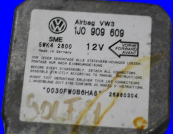 Airbag Control Unit VW Golf IV (1J1)
