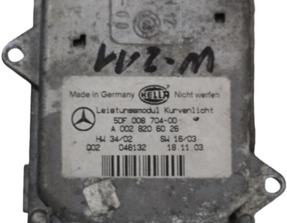 Steuergerät Scheinwerfer Xenon L Mercedes-Benz E-Klasse Benzin (211) 1796 ccm 135 KW 2006>2009