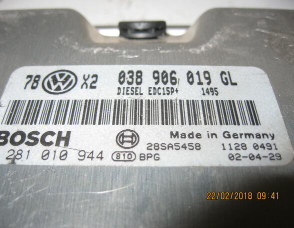 MOTORSTEUERGERÄT (Steuergeräte) Audi Audi A3 Diesel (8L) 1896 ccm 74 KW 2001>2003
