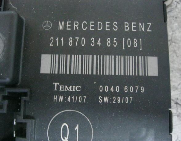 STEUERGERÄT TÜR (HINTEN)  R (Steuergeräte) Mercedes-Benz E-Klasse Diesel (211) 2987 ccm 165 KW 2006>2009