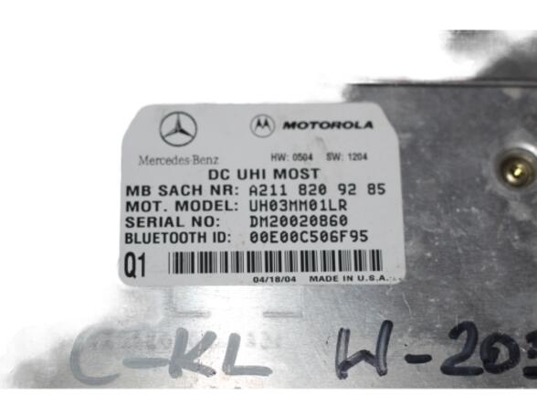 Steuergeräte Mercedes-Benz E-Klasse Benzin (211) 2496 ccm 150 KW 2007>2009