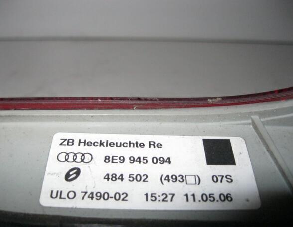 HECKLEUCHTE INNEN KOMPLETT  R (Heckleuchte) Audi Audi A4 Diesel (8E/8H/QB6) 1896 ccm 85 KW 2004>2006