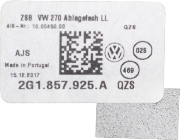 Armrest VW Polo (AW1, BZ1)