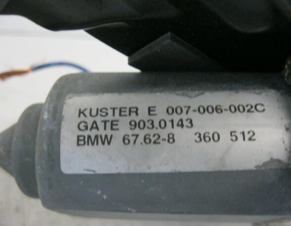 FENSTERHEBER MIT MOTOR  L (Tür hinten) BMW 5er Diesel (E39) 1951 ccm 100 KW 2001>2003