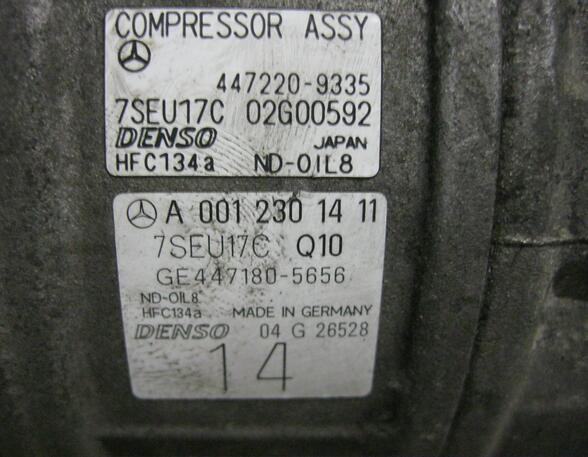 Air Conditioning Compressor MERCEDES-BENZ E-Klasse (W211)