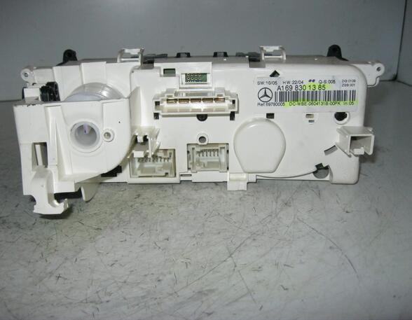 Regeleenheid airconditioning MERCEDES-BENZ A-Klasse (W169)