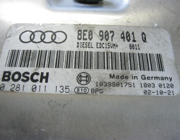 MOTORSTEUERGERÄT (Gemischaufbereitung) Audi Audi A4 Diesel (8E/8H/QB6) 2496 ccm 120 KW 2002>2004
