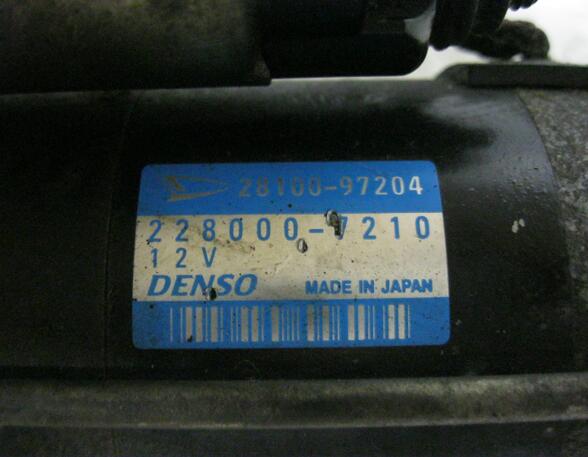 ANLASSER (Motorelektrik) Daihatsu Cuore Benzin (L2) 989 ccm 43 KW 2005