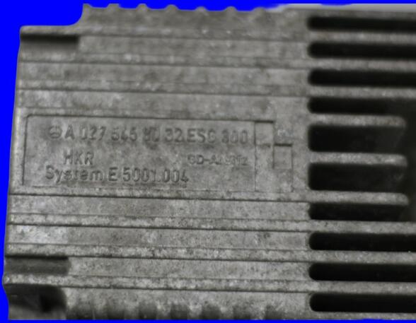 Temperatuurschakelaar koelmiddelwaarschuwingslamp MERCEDES-BENZ A-Klasse (W168)