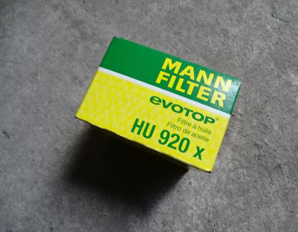 Oil Filter FORD Mondeo III (B5Y), JAGUAR X-Type (CF1) Mann Filter HU920X HU 920